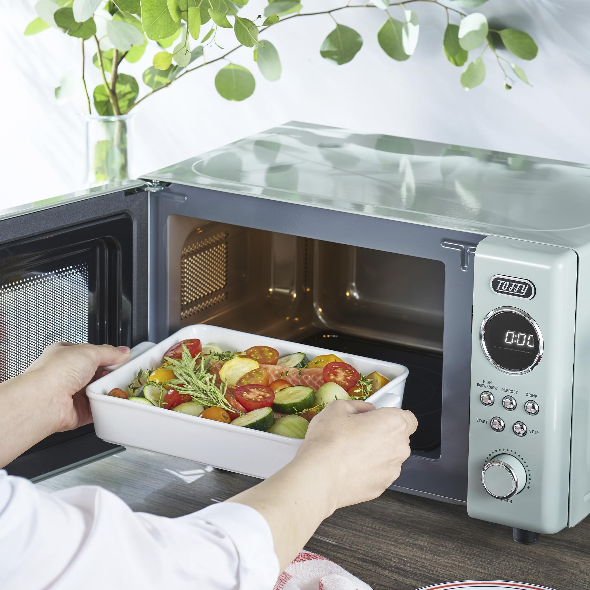 Amazon | 【Toffy/トフィー】 電子レンジ K-DR3 コンパクト 16L